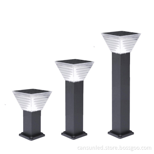 Remote Control On/Off for Color Temperature Adjustable 7W LED Bollard Light (Warm White/Cold White) for Lawn and Garden